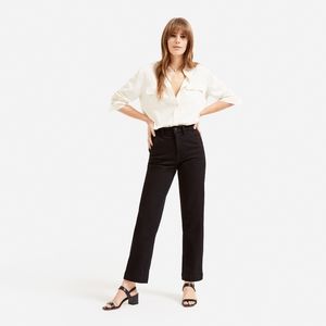 Everlane The Straight Leg Pant Black Size 2